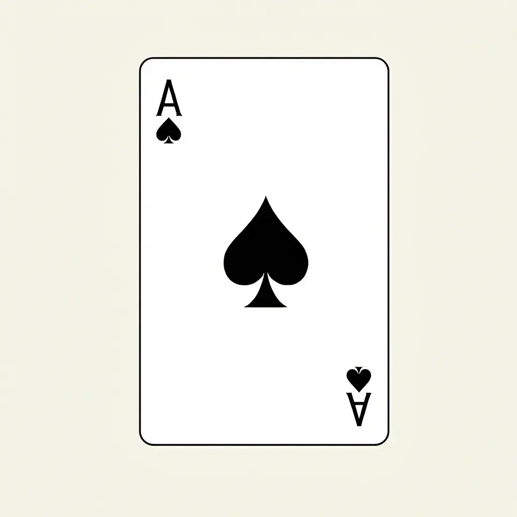 トランプ, スペードのエース